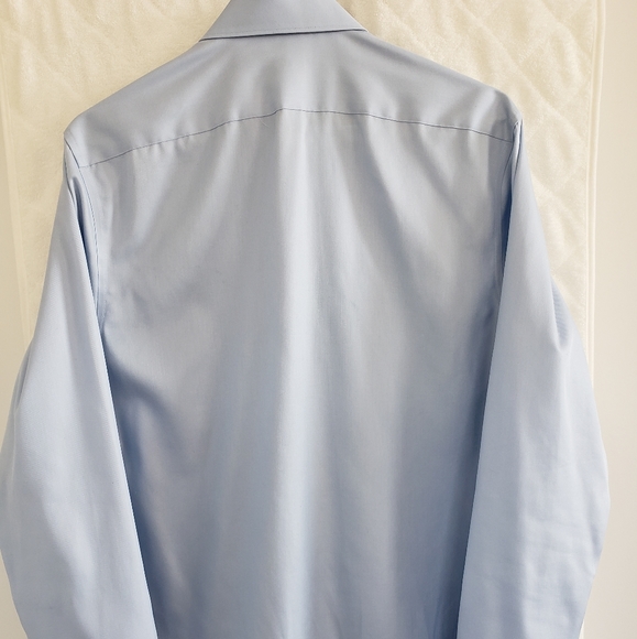 Perry Ellis Portfolio Solid Slim Fit Dress Shirt - Picture 3 of 5